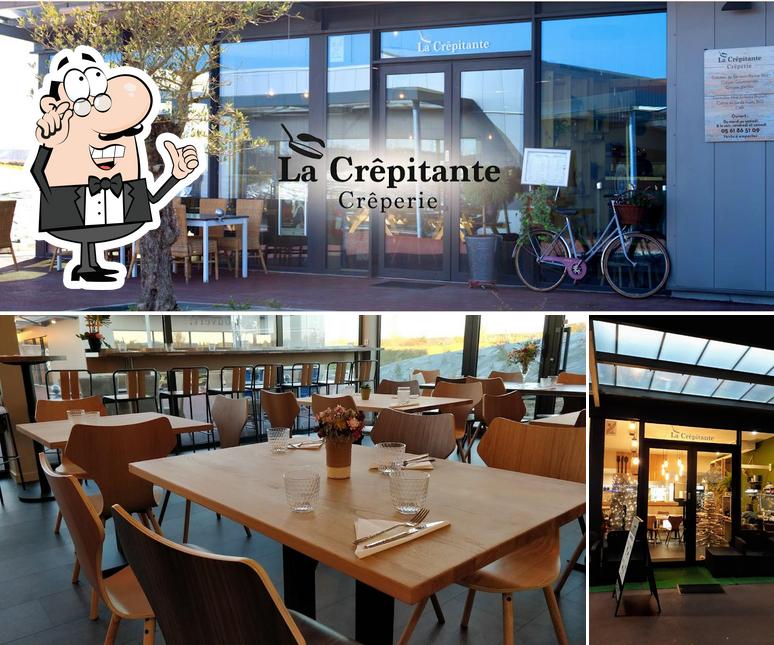 L'intérieur de La Crêpitante