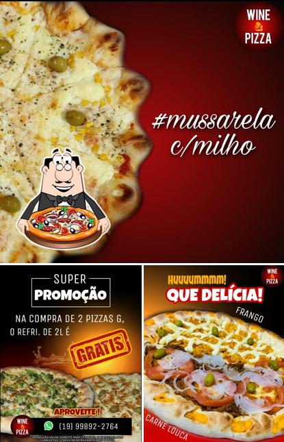 At Wine & Pizza - Pizzaria Delivery em Indaiatuba, you can order pizza