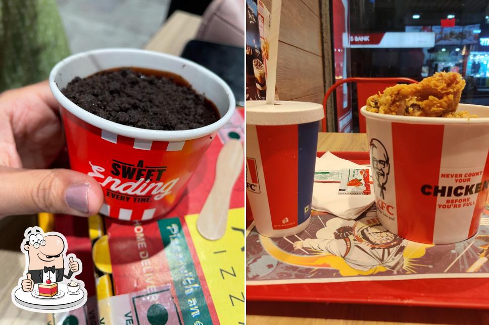 KFC provides a number of sweet dishes