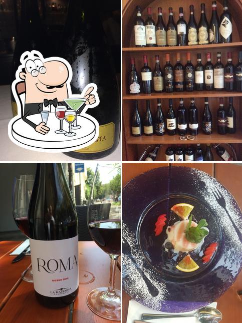 Restaurant Roma München serves alcohol