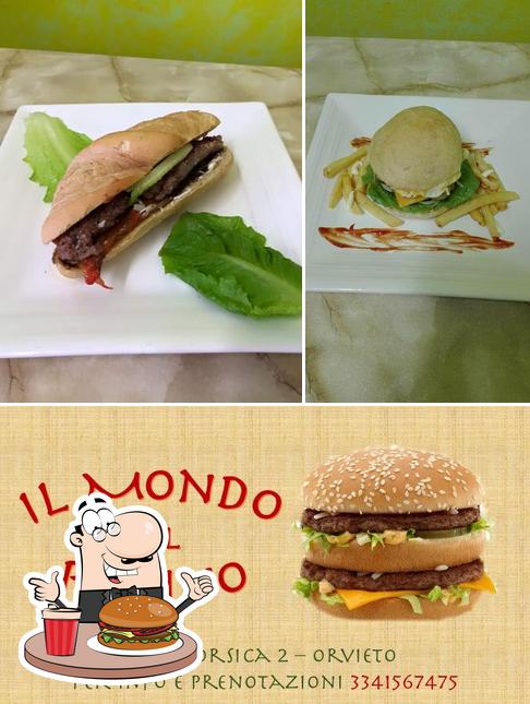 Prova un hamburger a Il Mondo del Panino Ma&Ve