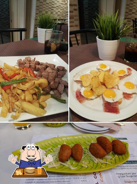 Еда в "Tapería La Trastienda"