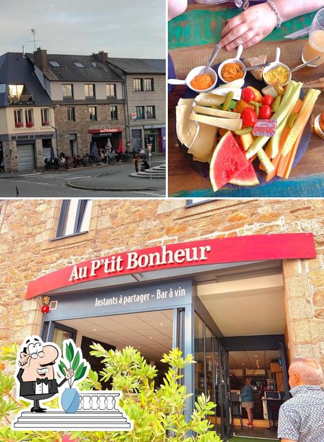 Au p'tit Bonheur - Bar à Guingamp se distingue par sa extérieur et nourriture