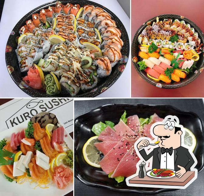 Meals at Kuro sushi