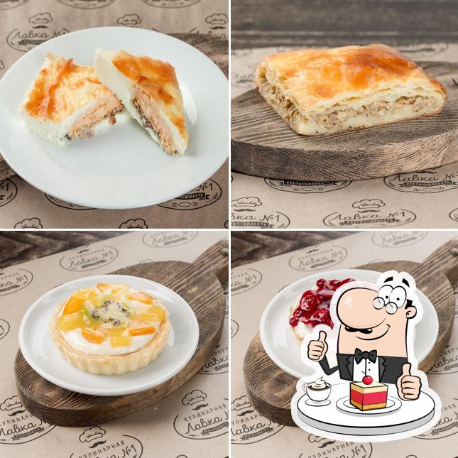 Lavka № 1 offers a variety of sweet dishes