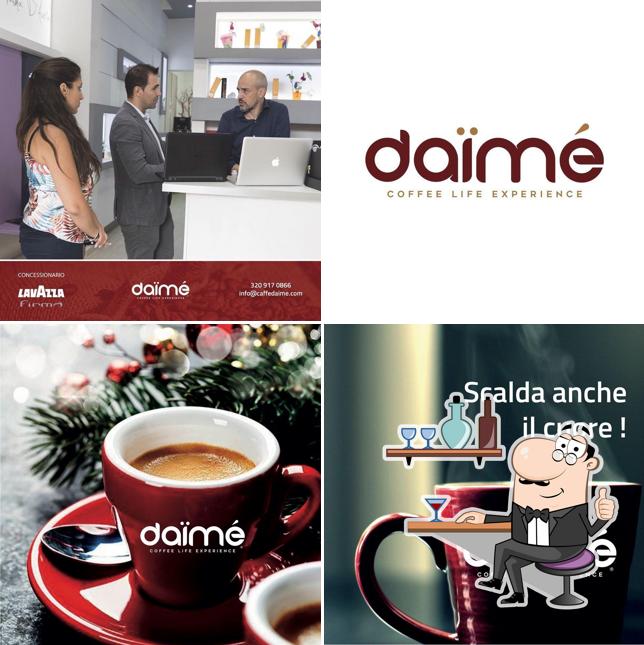 Gli interni di Caffè Daïmé