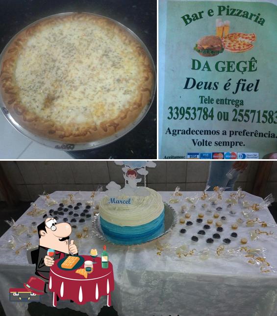 Pizzaria da Gegê oferece uma gama de pratos doces