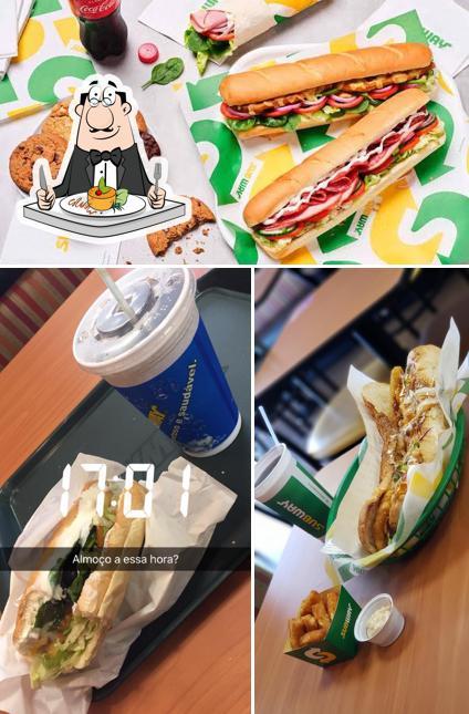 Comida em Subway