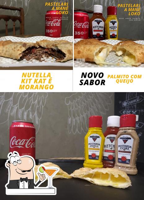 Prove uma bebida do menu