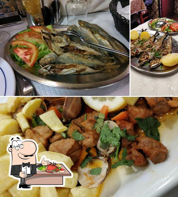 Закажите блюда с морепродуктами в "Restaurante O Gafanhoto"