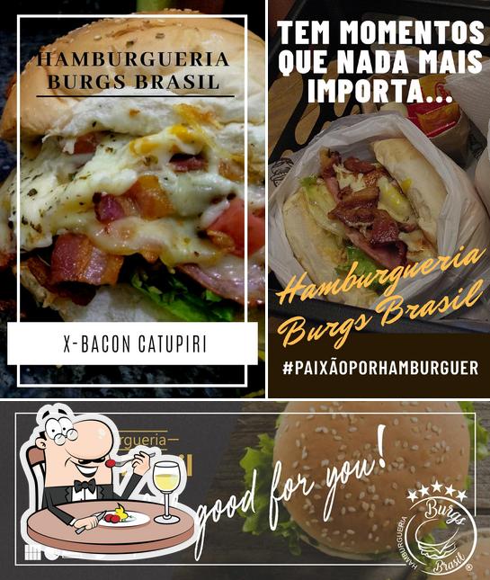 Comida em Hamburgueria Burgs Brasil