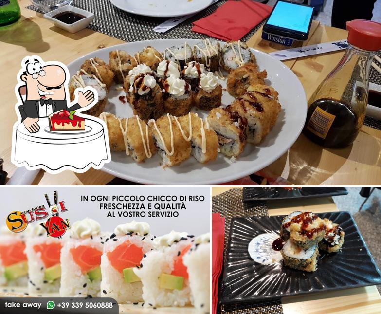 Sushi Yan serves a variety of desserts