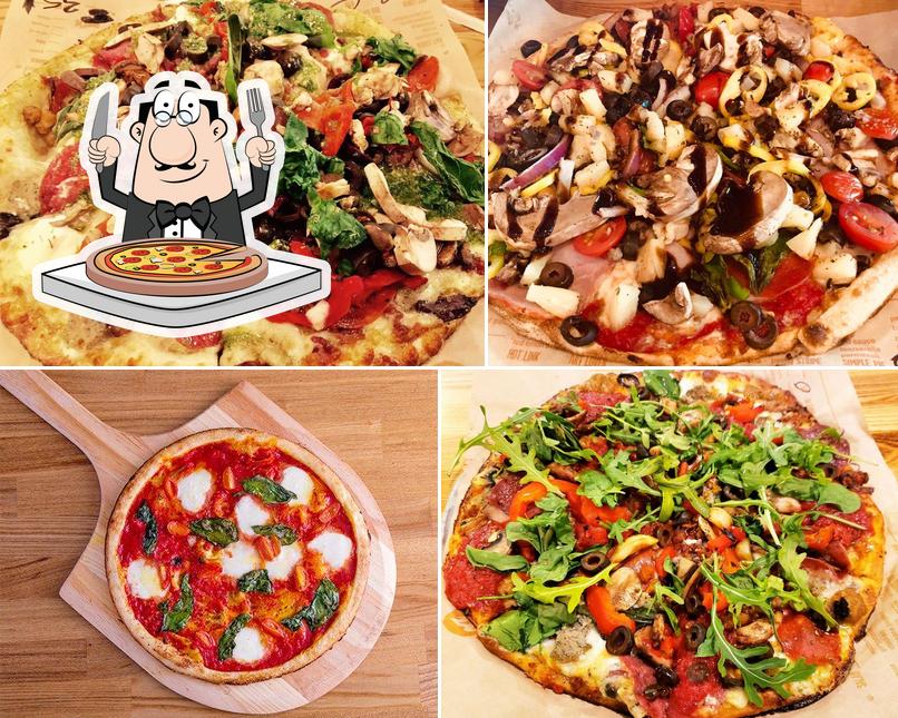 Get various types of pizza