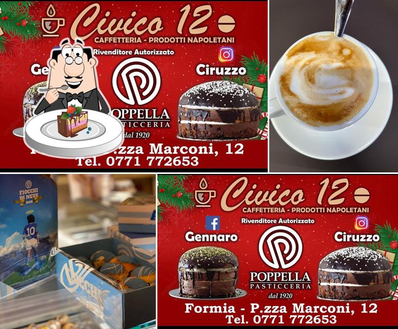 Torta al cioccolato al Caffetteria Civico 12