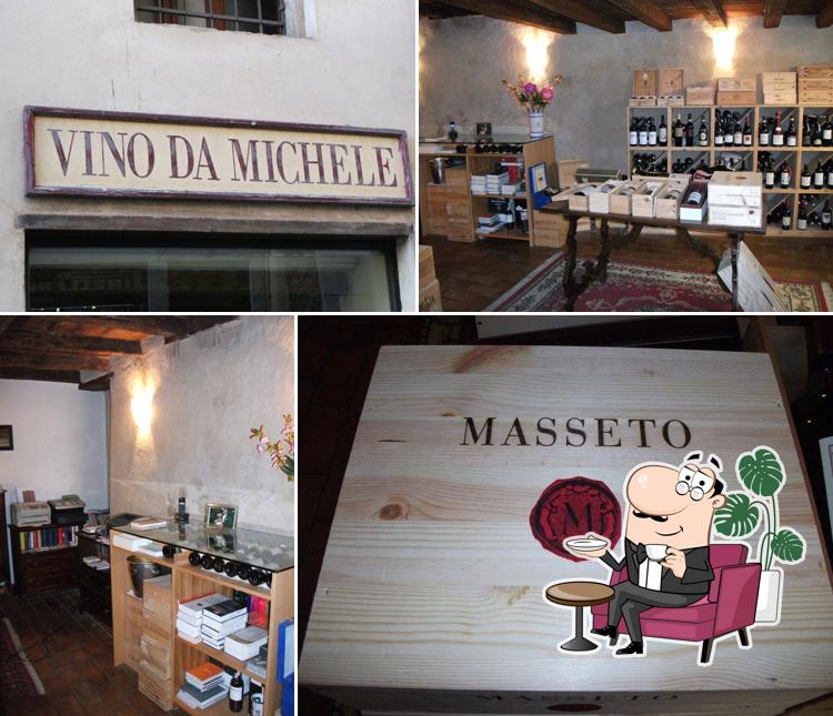 Gli interni di Enoteca Vino Da Michele