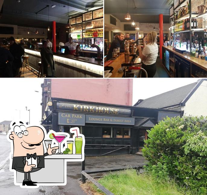 Mira las fotografías que hay de barra de bar y comida en Kirkhouse Bar & Kitchen