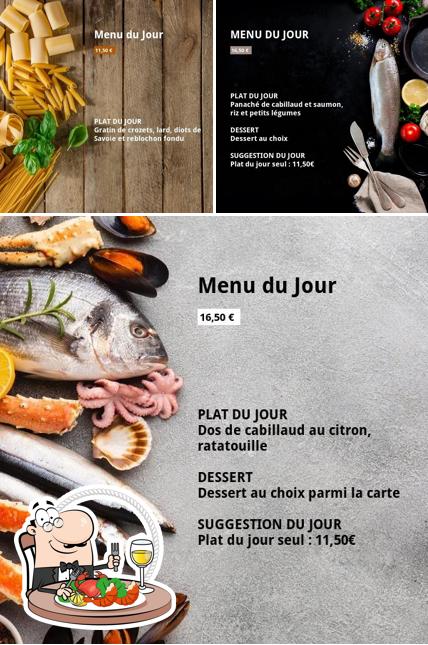 Commandez des fruits de mer à Brasserie-Restaurant Too Schuss Epagny