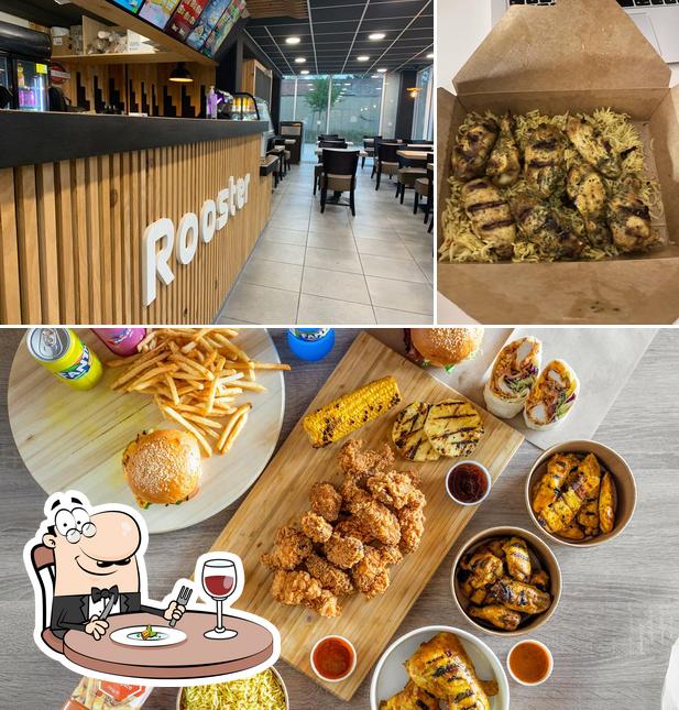 La photo de la nourriture et intérieur de Rooster Peri Peri & Fried Chicken’s