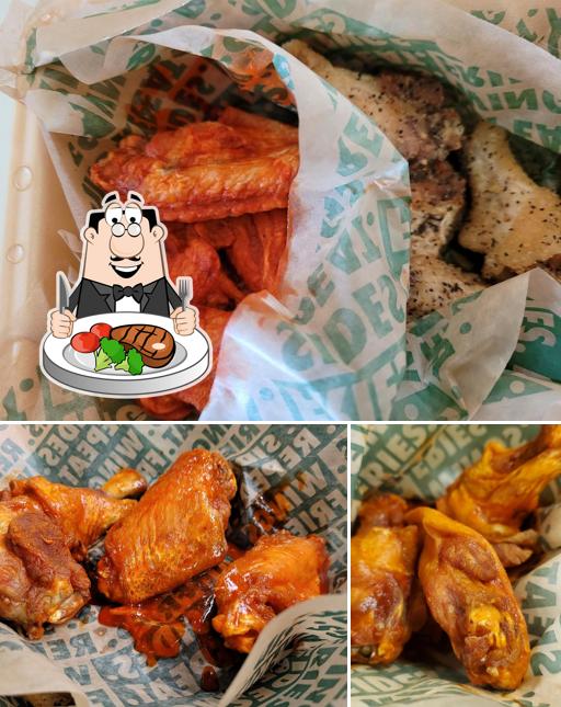 Wingstop offers meat dishes