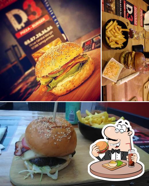 Faites-vous plaisir avec un hamburger à Restaurant D3