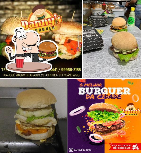 Experimente um hambúrguer no Danny's Burguer