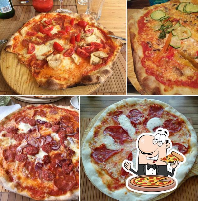 Order pizza at Trattoria Italiana