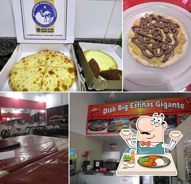 Comida em Big Esfiha Gigante e Pizzaria