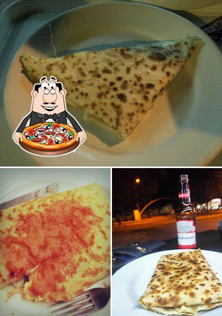 Consiga pizza no Big Lanches e Crepes