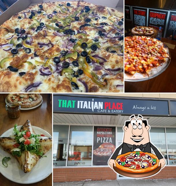 Commandez des pizzas à That Italian Place Brampton Inc