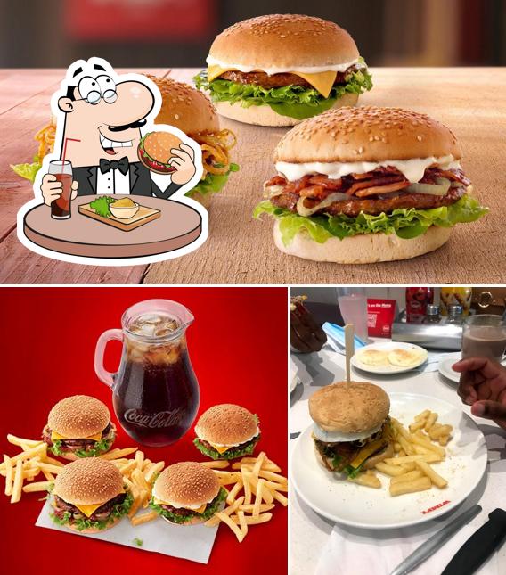 Try out a burger at Wimpy