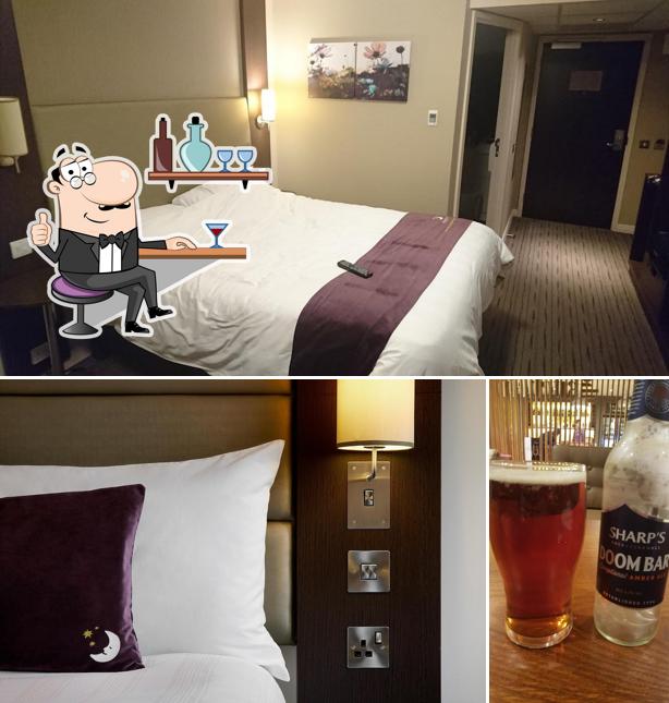 Premier Inn Trowbridge hotel is distinguished by interior and beer