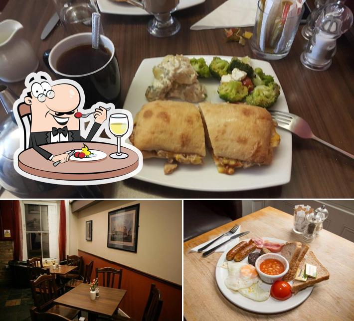 The photo of Halpin's Bridge Cafe’s food and interior