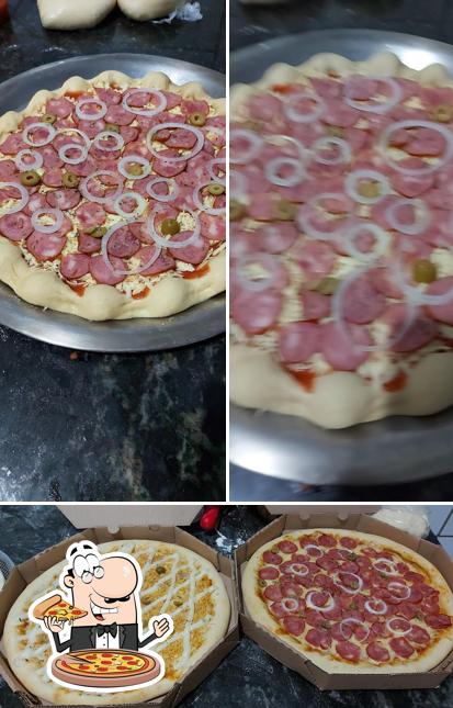 Escolha pizza no La Pizzaria