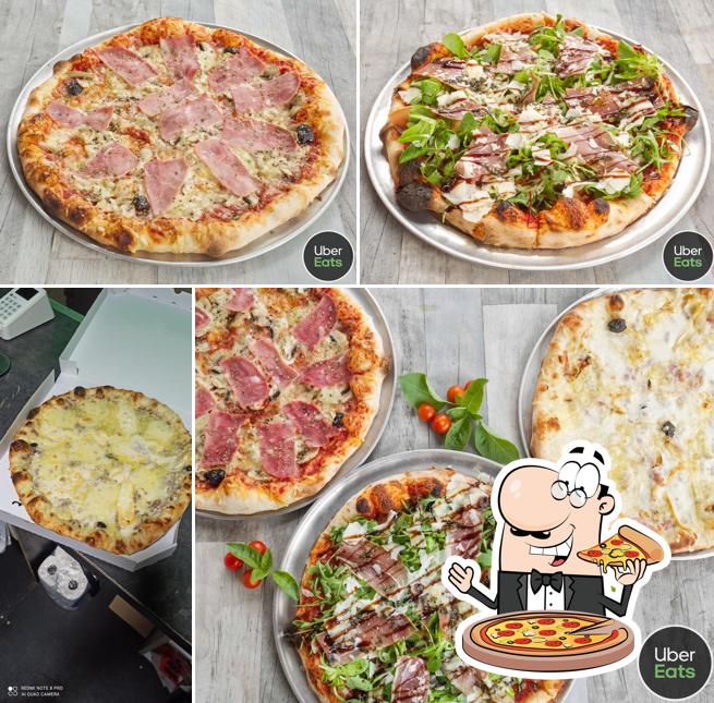 Essayez de nombreux types de pizzas