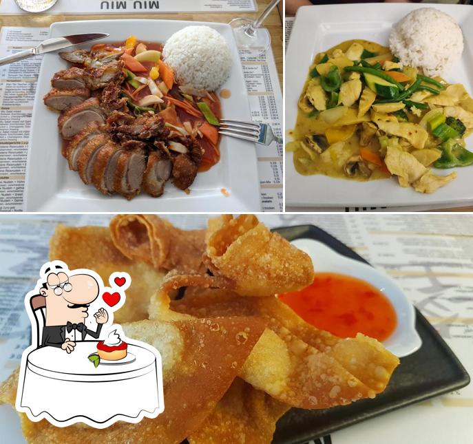 Miu Miu China & Thai Food propose une variété de desserts