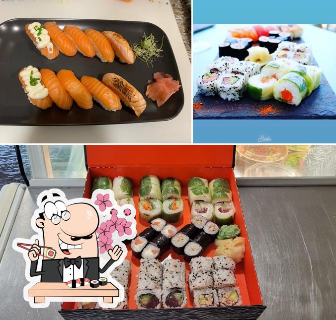 Essayez différentes options de sushi