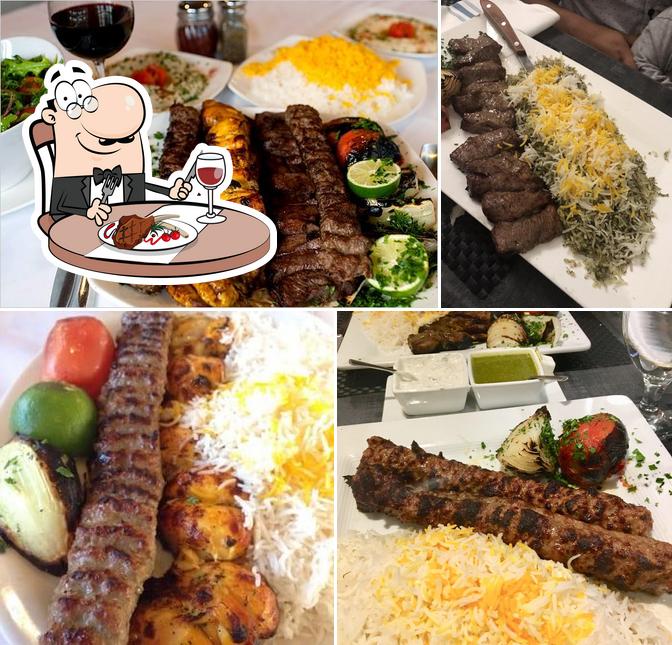 Pick meat meals at Ravagh Persian Grill