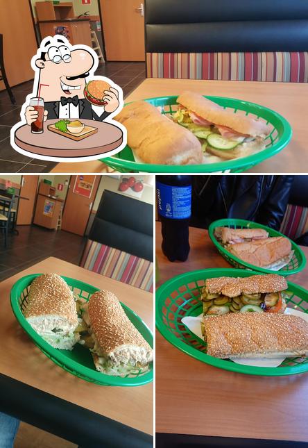 Essayez un hamburger à Subway