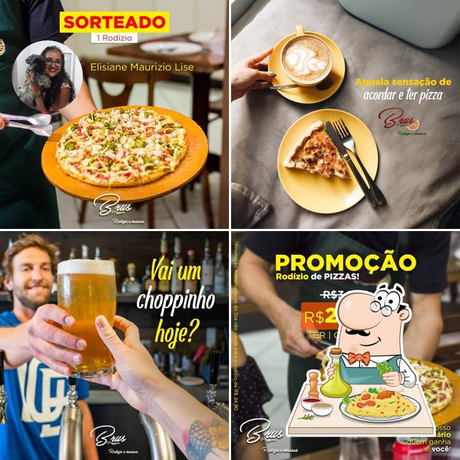 Comida em Brus Pizzas e Restaurante