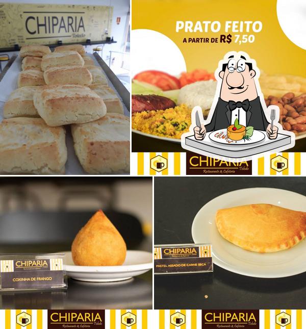 Platos en Chiparia Toledo - restaurante e cafeteria