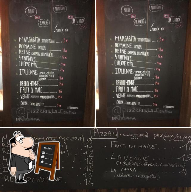 Découvrez le menu du jour sur le tableau