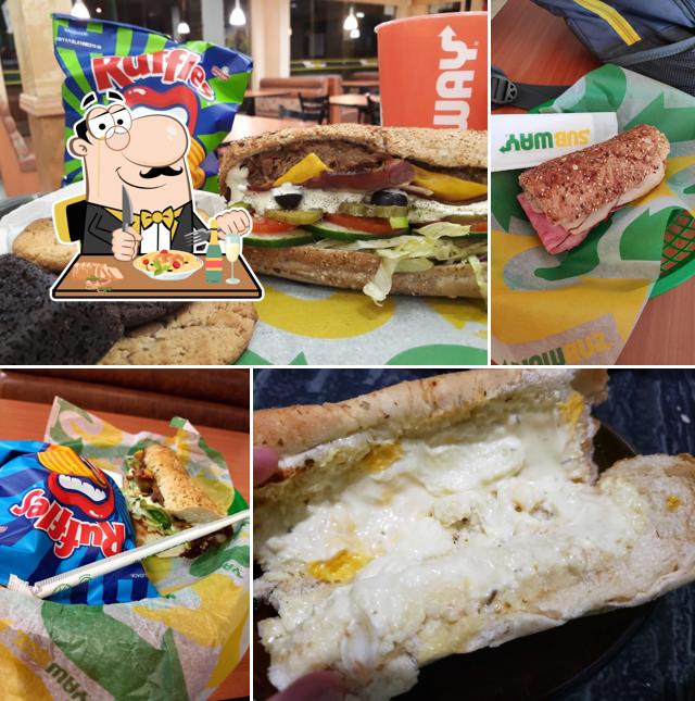 Comida em Subway