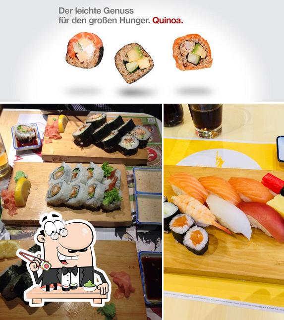 Prenez de nombreuses options de sushi