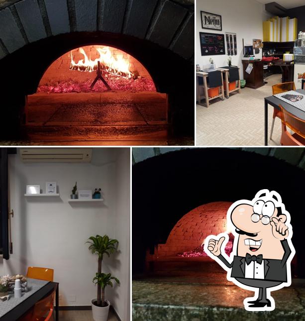 L'intérieur de Pazzi di Pizza