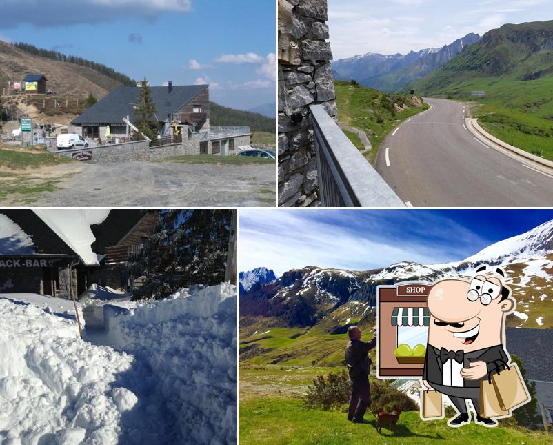 Profitez de la vue extérieure de Les Marmottes Col du Soulor Arrens-Marsous