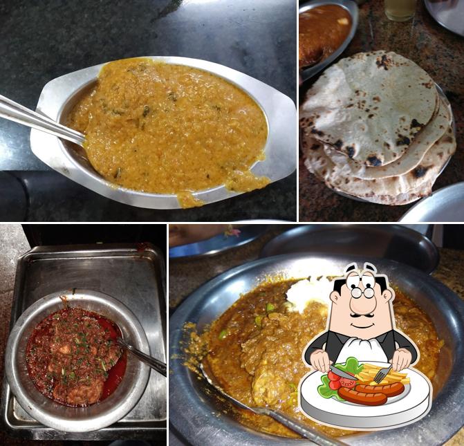 Meals at Punjabi Dhaba