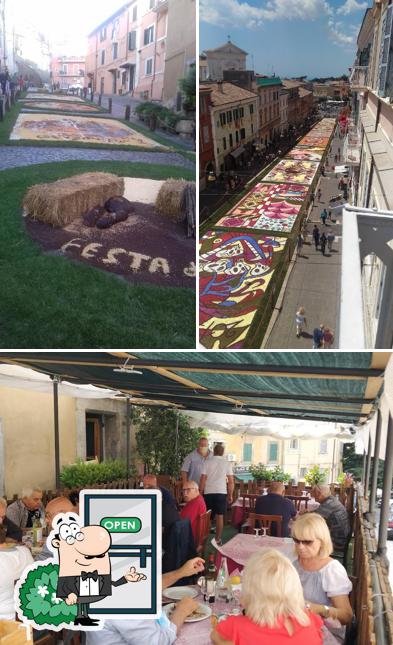 L'extérieur de Trattoria Pizzeria Le Carceri