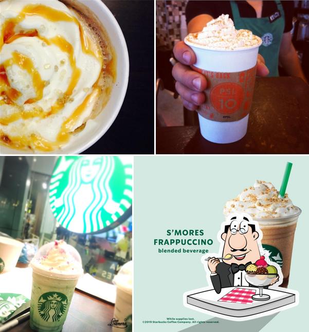 Starbucks propose une éventail de plats sucrés