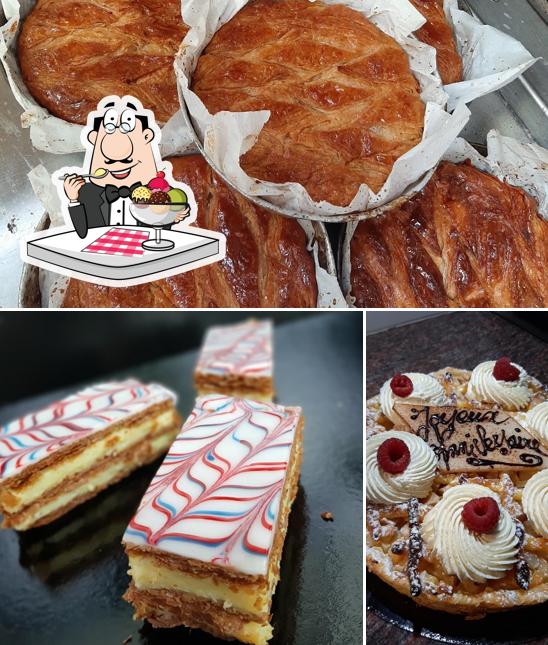 Le Fournil Des Halles offre un nombre de plats sucrés