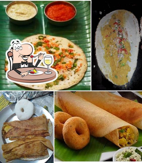 Meals at Anna's South Indian Dosa Corner